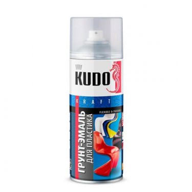 Грунт-Эмаль по пластику KUDO